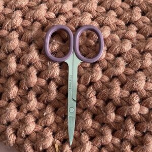 Stainless Steel Scissors with Purple Handles